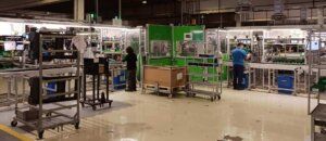 Una imagen de la fábrica