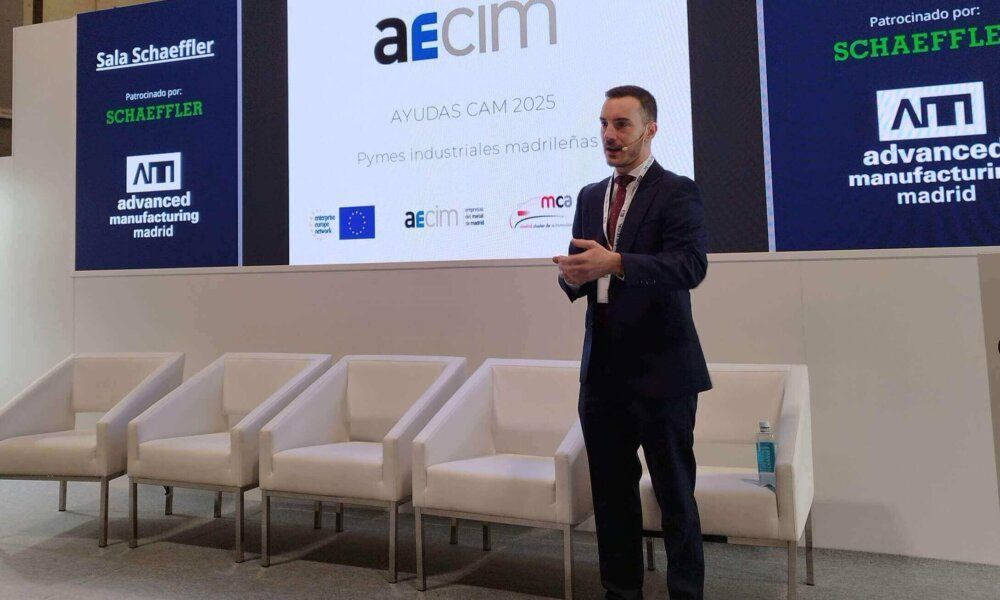 Aecim presenta las Ayudas 2025 de la Comunidad de Madrid para pymes industriales del sector del metal