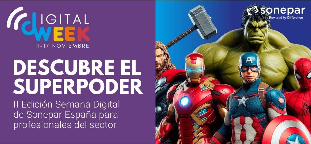Llega la segunda edición de la Semana Digital de Sonepar España, en torno al lema "Descubre el Superpoder”