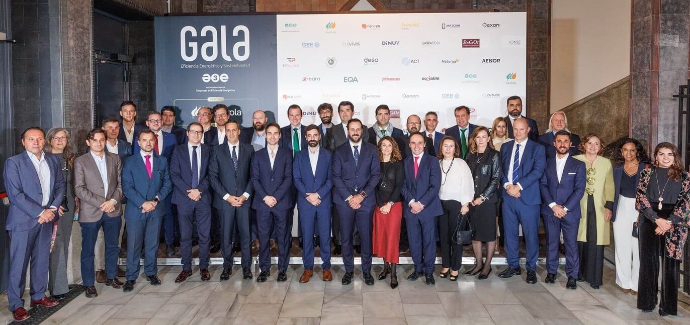 Dinuy patrocina la entrega de los XI Premios de Eficiencia Energética y Sostenibilidad de A3E
