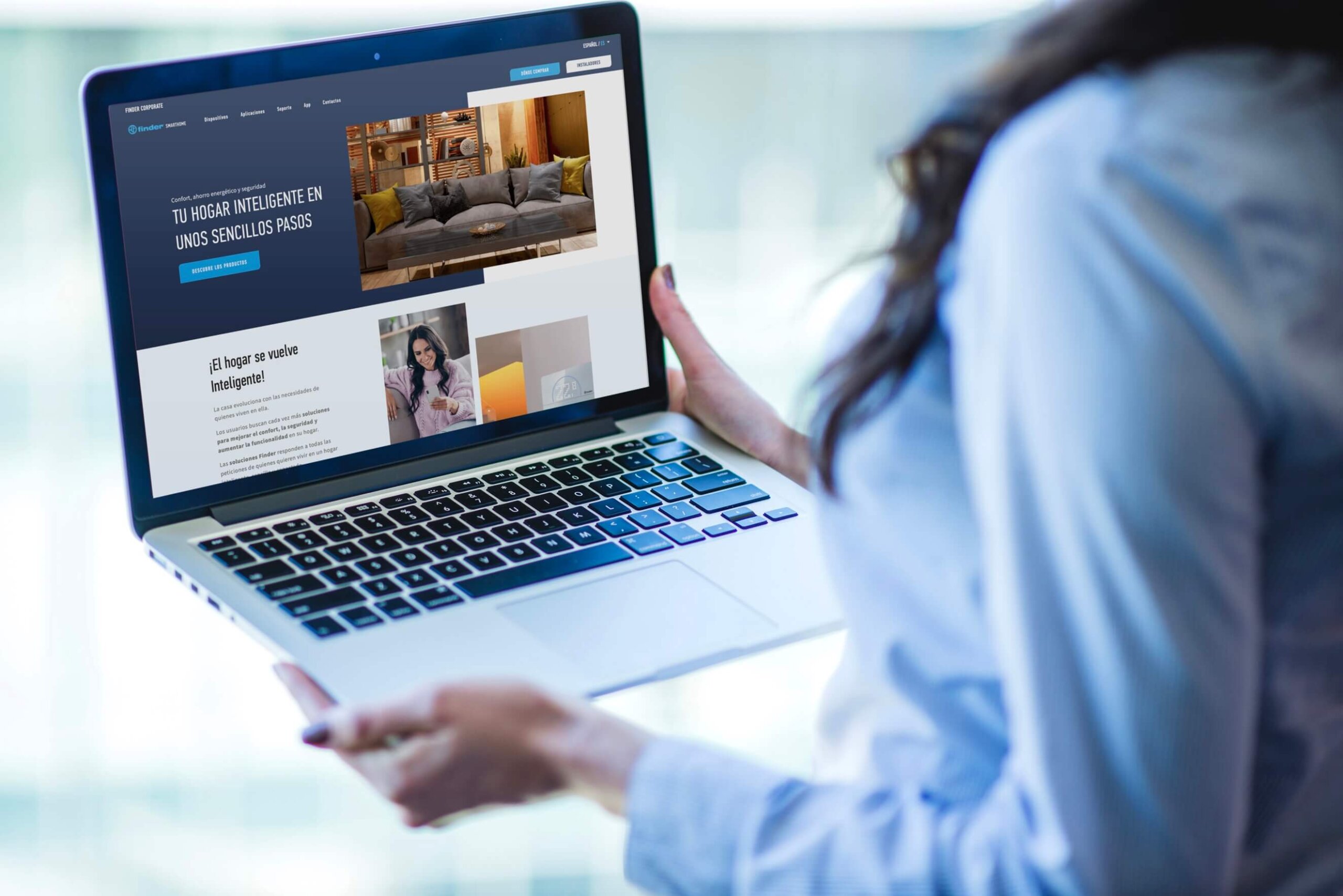 Finder estrena su nueva web Finder SmartHome