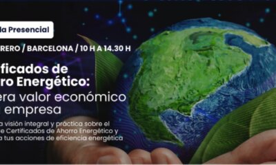 Secartys organiza una jornada presencial con consultoría sobre los Certificados de Ahorro Energético