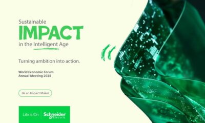 Schneider Electric defiende en Davos una mayor adopción de la tecnología sostenible