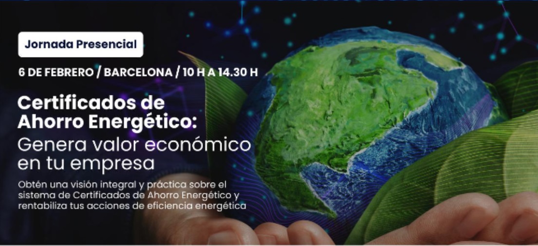 Secartys organiza una jornada presencial con consultoría sobre los Certificados de Ahorro Energético