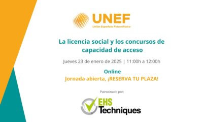 Webinar de Unef sobre la licencia social y los concursos de capacidad de acceso en los proyectos renovables