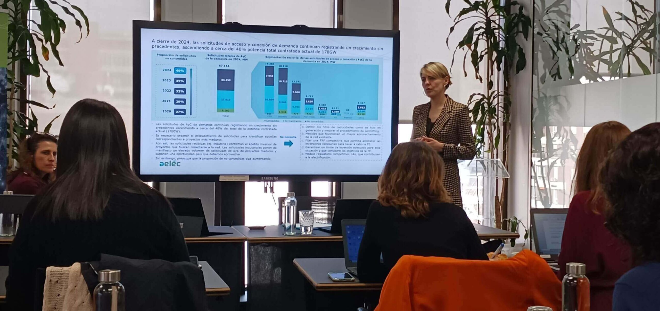 La falta de capacidad eléctrica redunda en una pérdida de inversión industrial de 60.000 millones de euros