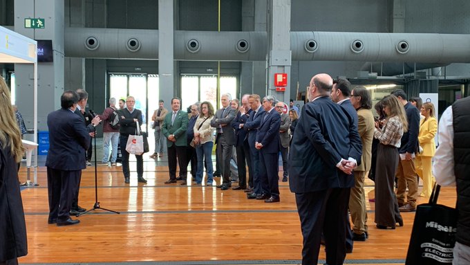 2.000 profesionales, según los organizadores, visitan la novena edición de Eficam. Un momento de la inauguración