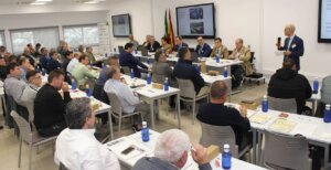 Un momento de la asamblea, celebrada en la sede de Epyme