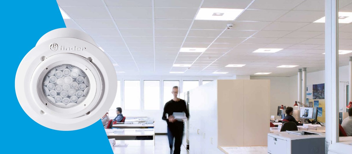 Detectores de movimiento Finder: gestión automática para la seguridad y el ahorro