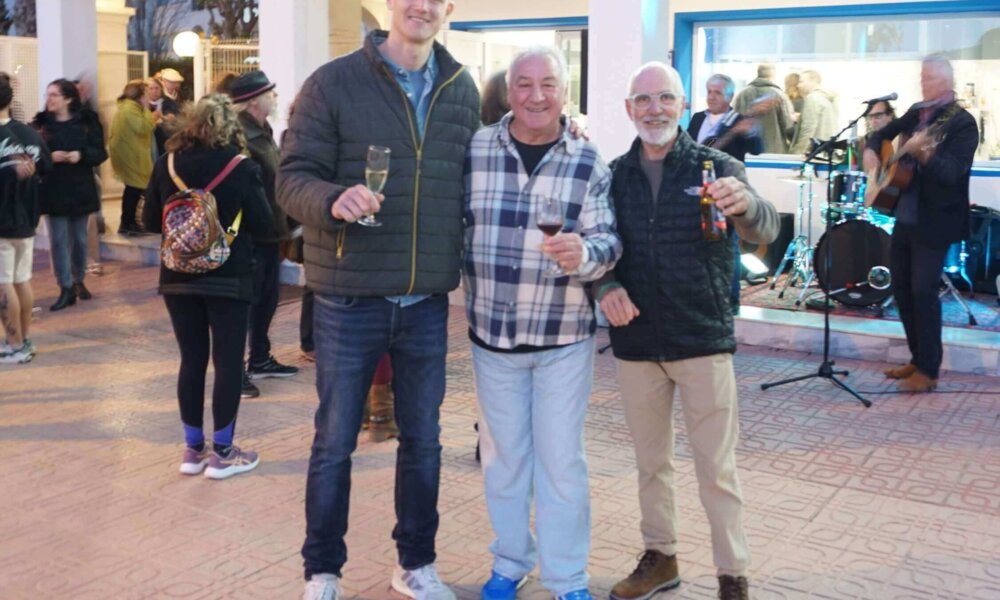 El fundador, Juanjo Medori, junto a su socio, Sergio Pera, y su hijo y sucesor, Javier Medori