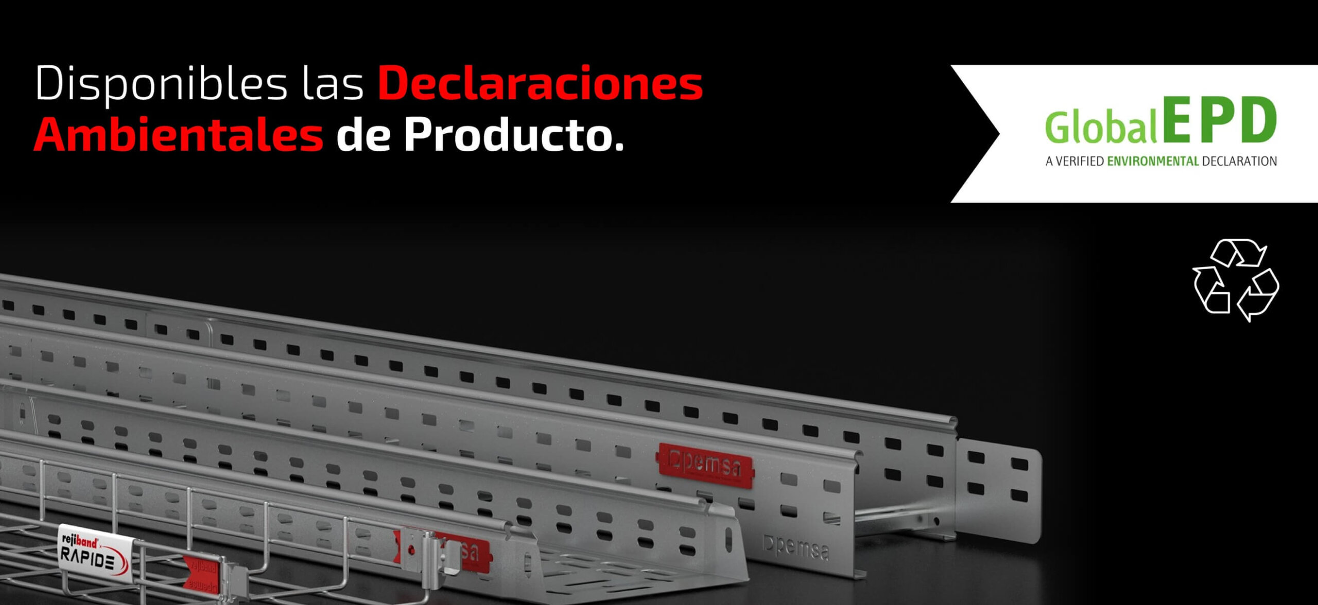 Pemsa publica declaraciones ambientales de producto en sus sistemas de bandejas portacables metálicas