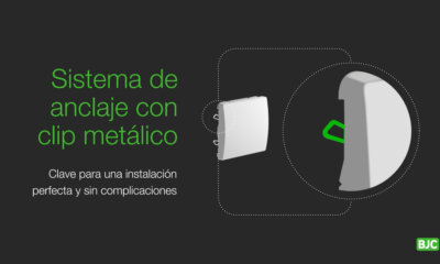 BJC presenta un clip metálico “clave para una instalación perfecta y sin complicaciones”