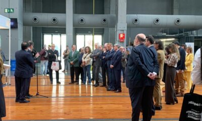 2.000 profesionales, según los organizadores, visitan la novena edición de Eficam. Un momento de la inauguración
