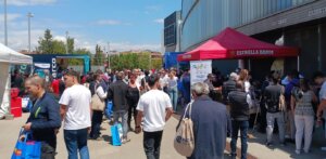 Toda la jornada contó con gran afluencia de profesionales de la instalación