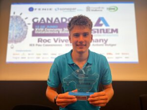 Roc Vives Alemany, triunfador en el Concurso de Jóvenes Instaladores