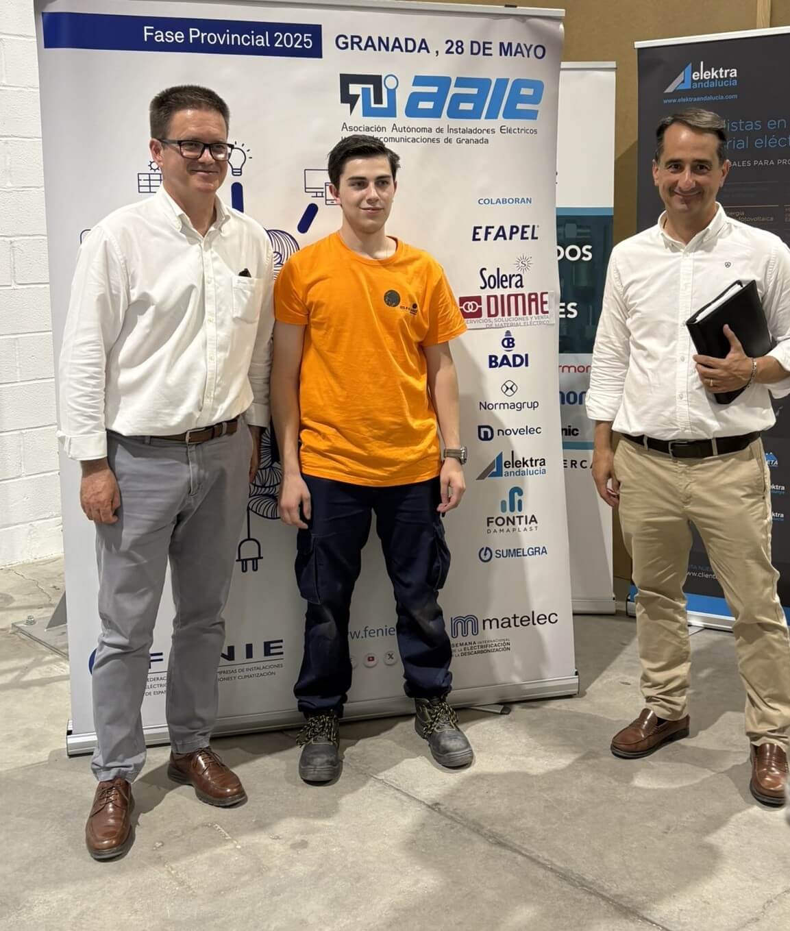 Sergio Hazleden Pérez representará a Granada en el Concurso Nacional de Jóvenes Instaladores