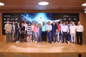 Foto de familia de algunos de los miembros de Grudilec