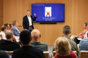 Joan Ferrán (Prysmian) durante su intervención