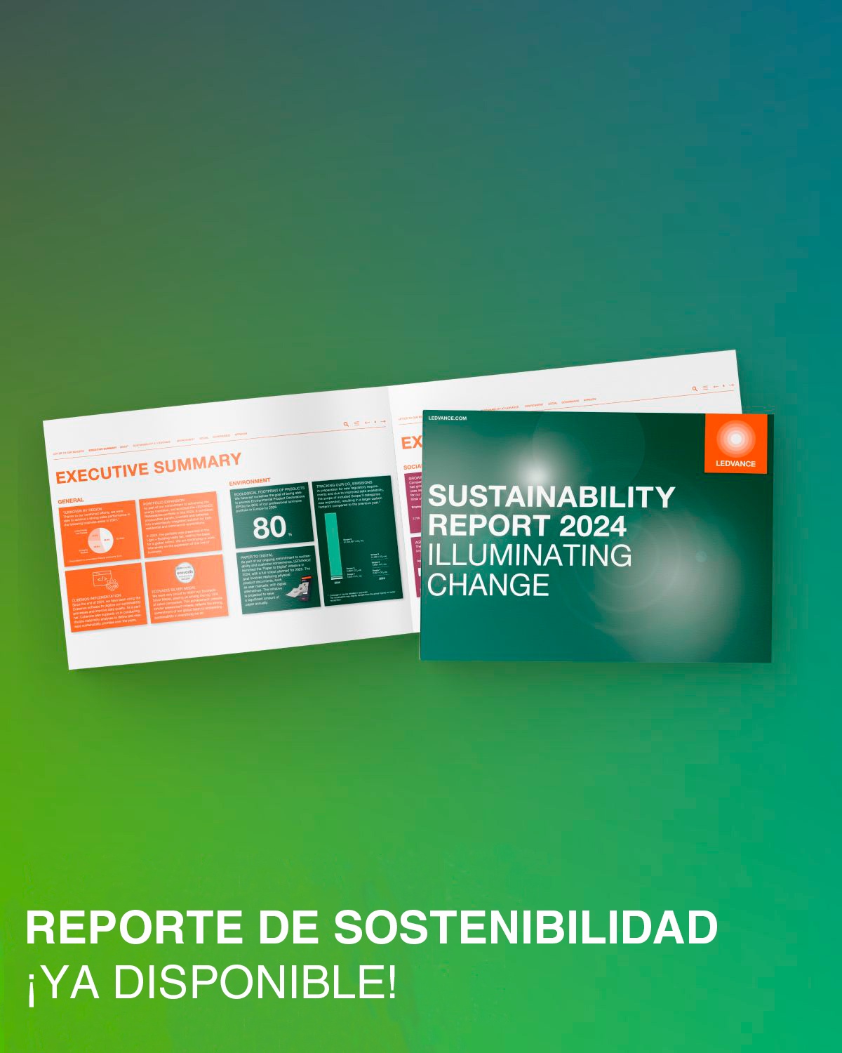 Ledvance presenta su Reporte de Sostenibilidad 2024 y recibe una medalla de plata EcoVadis