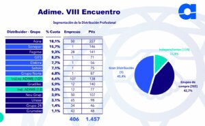 El estado de la distribución de material eléctrico en España en 8 gráficos. Segmentación por empresas y grupos de empresas