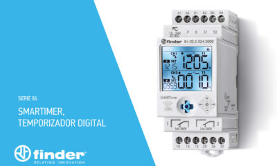 Finder presenta su temporizador multifunción más preciso, el SMARTimer Serie 84
