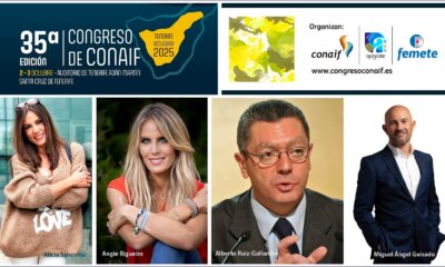 Avance del Programa del 35º Congreso de Conaif, que reunirá a más de 500 congresistas en Tenerife
