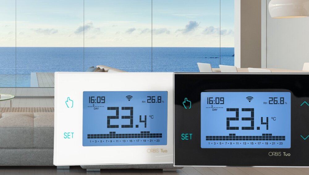 La gama TUO de cronotermostatos inteligentes de Orbis aúna innovación y versatilidad