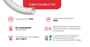 Tubo Flexible TFA de la gama Plastic