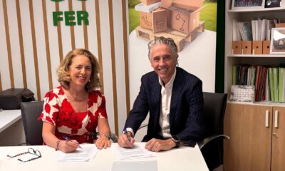 FER y Ambienvases firman un acuerdo estratégico para impulsar la circularidad de los envases