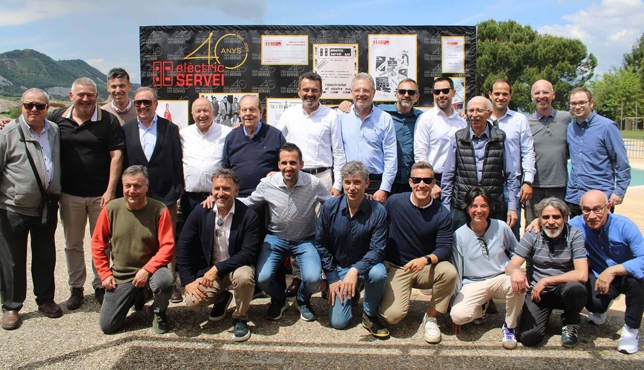 Elèctric Servei celebra 40 años como referente en Osona y socio fundador de Nou Grup