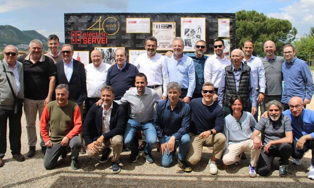 Elèctric Servei celebra 40 años como referente en Osona y socio fundador de Nou Grup