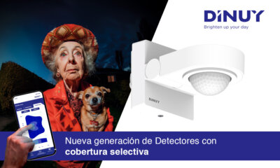 Dinuy estrena una gama de detectores con cobertura selectiva, que innova en su configuración