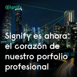 Signify lanza sus primerias luminarias bajo la marca Signify