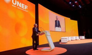 José Donoso, durante el Foro Solar