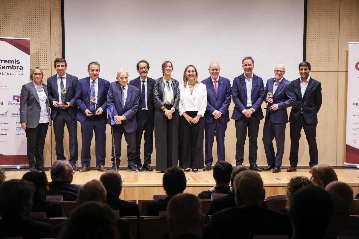 Suministradora del Vallés recibe el Premio Empresa Longeva de la Cámara de Comercio de Sabadell