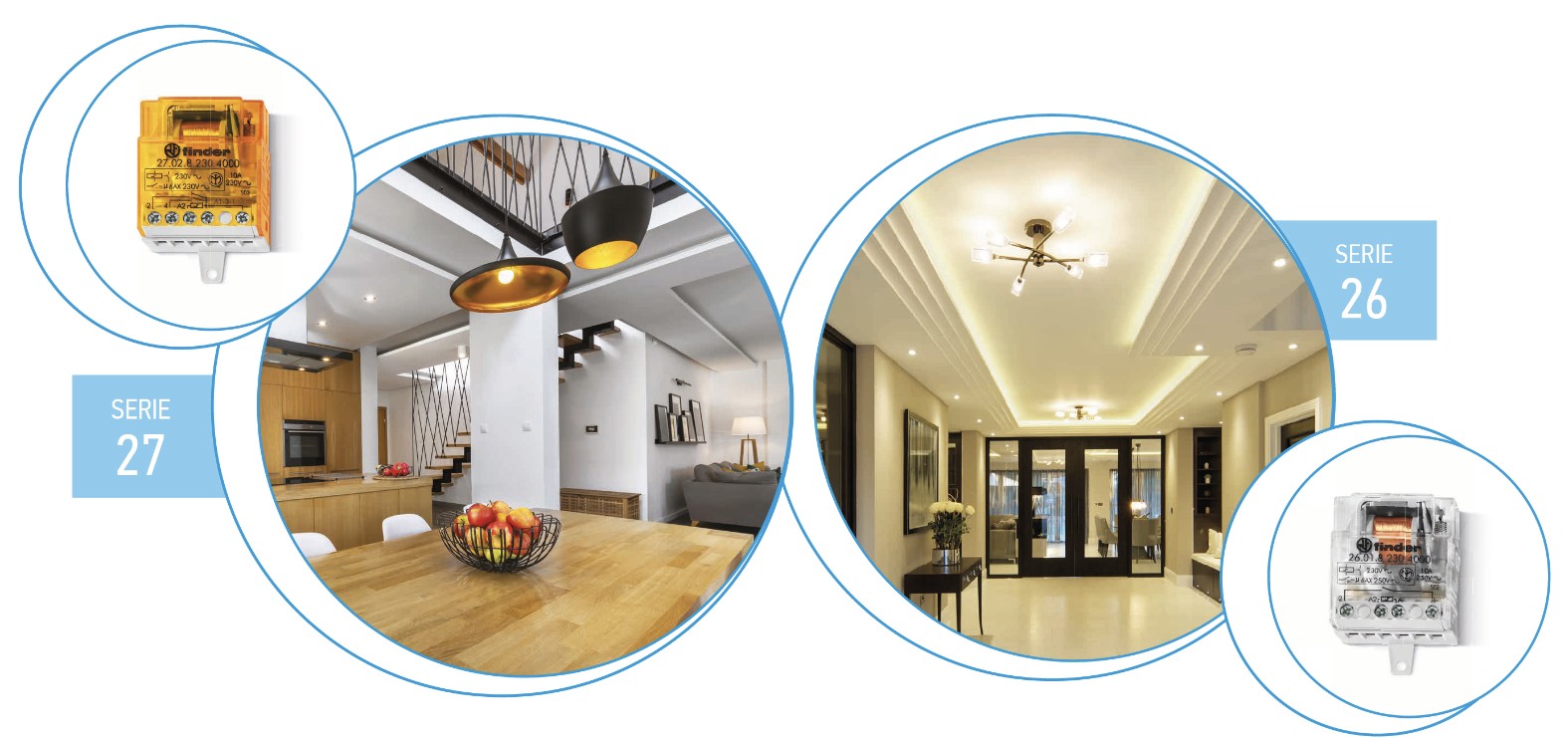 Finder presenta los nuevos telerruptores Serie 26 y 27