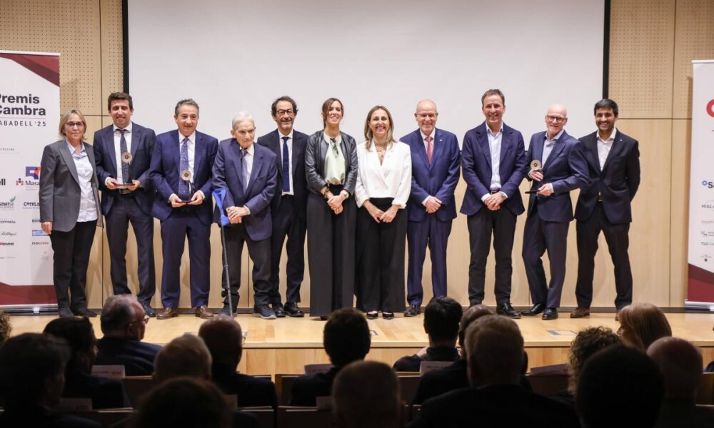 Suministradora del Vallés recibe el Premio Empresa Longeva de la Cámara de Comercio de Sabadell