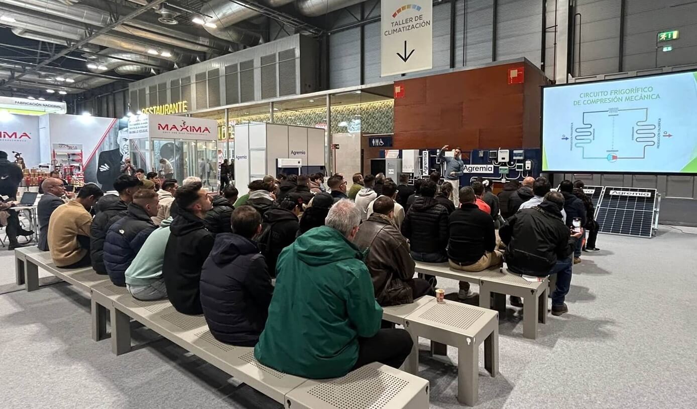 Más de 2.000 visitantes pasaron por el Taller TAC de Agremia en la Feria Climatización & Refrigeración