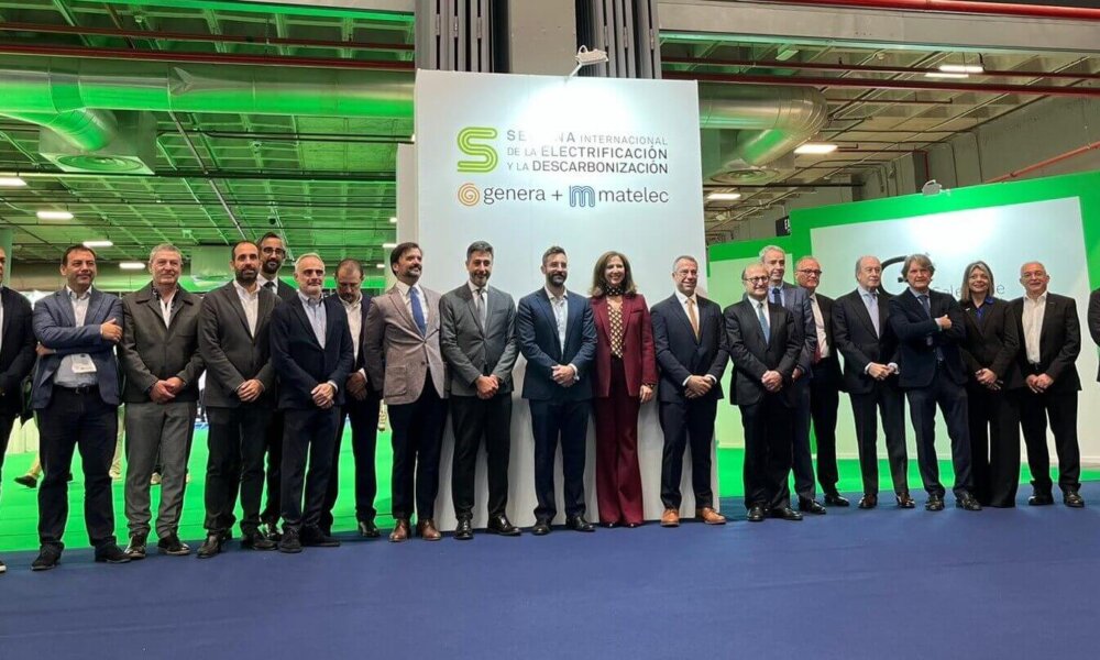 Un repaso en imágenes a las dos primeras jornadas de Matelec y Genera. Un momento de la inauguración del certamen