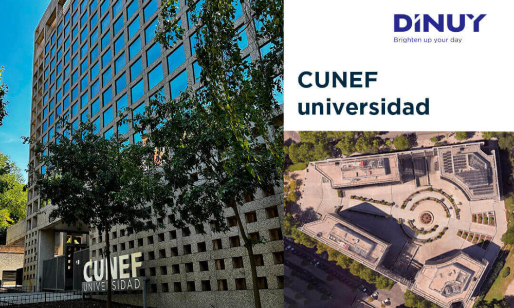 Dinuy equipa la Universidad Cunef con sistemas de regulación constante DALI-2 y detectores de última generación