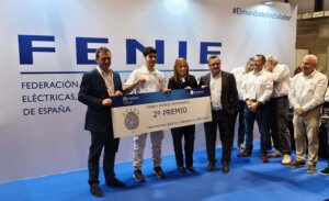 El oscense Carlos Larraz triunfa en el Concurso Nacional de Jóvenes Instaladores 2025