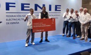 El oscense Carlos Larraz triunfa en el Concurso Nacional de Jóvenes Instaladores 2025