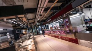 Proyecto de iluminación de Ansell Lighting para el Darley St Market en Bradford