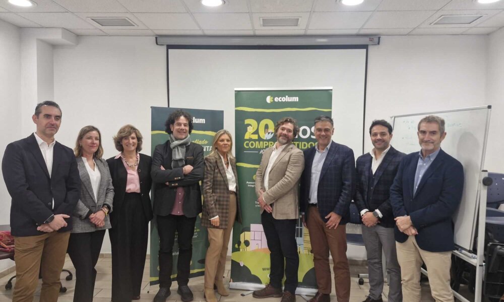 Ecolum celebra 20 años de trayectoria, marcados por el progreso normativo y la profesionalización del reciclaje