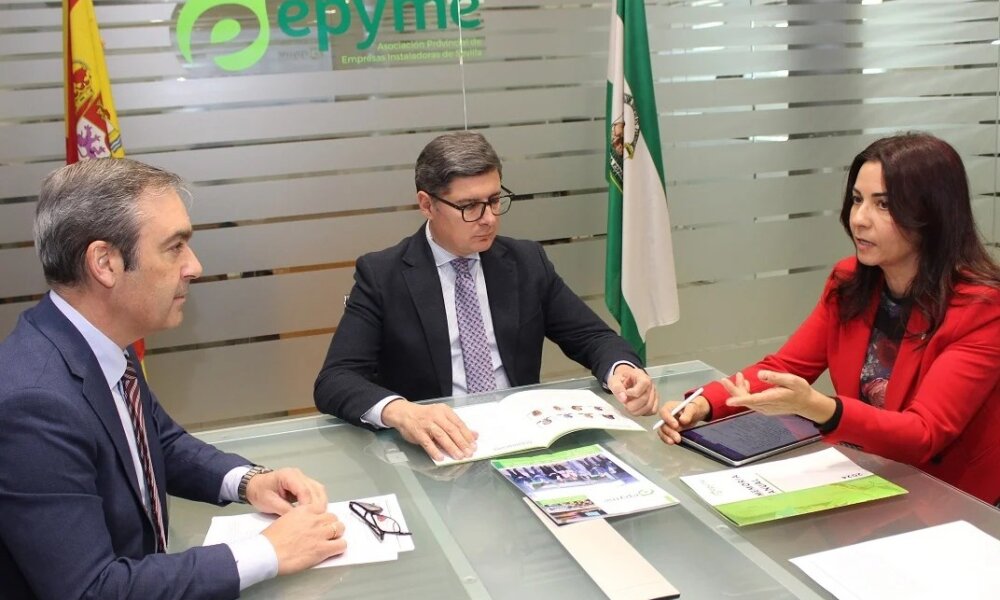 Epyme acuerda con el Ayuntamiento de Sevilla impulsar la formación ante la demanda de empleo en el sector