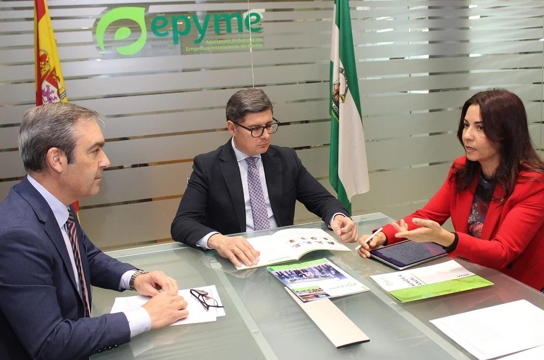 Epyme acuerda con el Ayuntamiento de Sevilla impulsar la formación ante la demanda de empleo en el sector